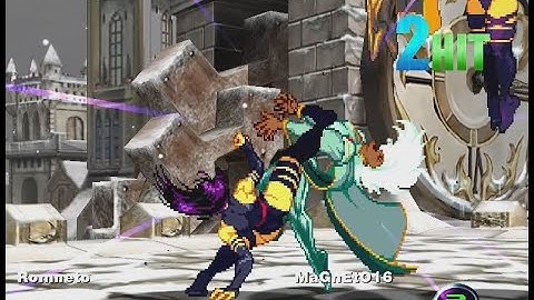 MvC2: Romneto - Psylocke Dash s HK to Snap to Psy-Shot Assist Kill .:12.7.23:.