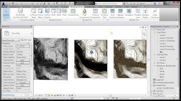 REVIT SITE 02b TOPOSURFACE COMPARISON