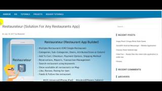 Restaurateur Solution For Any Restaurants App Free Download screenshot 5