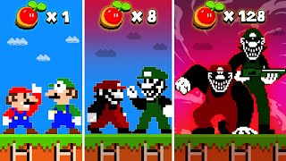 Super Mario Bros. but Every Seed Makes Mario and Luigi Become MX & LX Madness V2