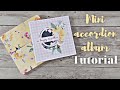 Accordion mini album|Tutorial|Nitwit Collections|Marina Manioti