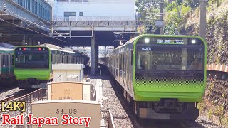 Ebisu Station (JY21) on the Yamanote Line, Tokyo, Japan, February 2025