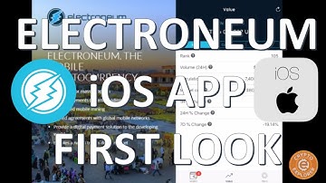 Electroneum iOS App First Look