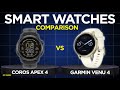 Coros Apex 4 vs Garmin Venu 4 Comparison: Which Watch is the Best Buy This Year?