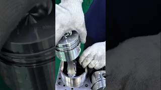 Smooth & Precise Piston Installation into Cylinder Block