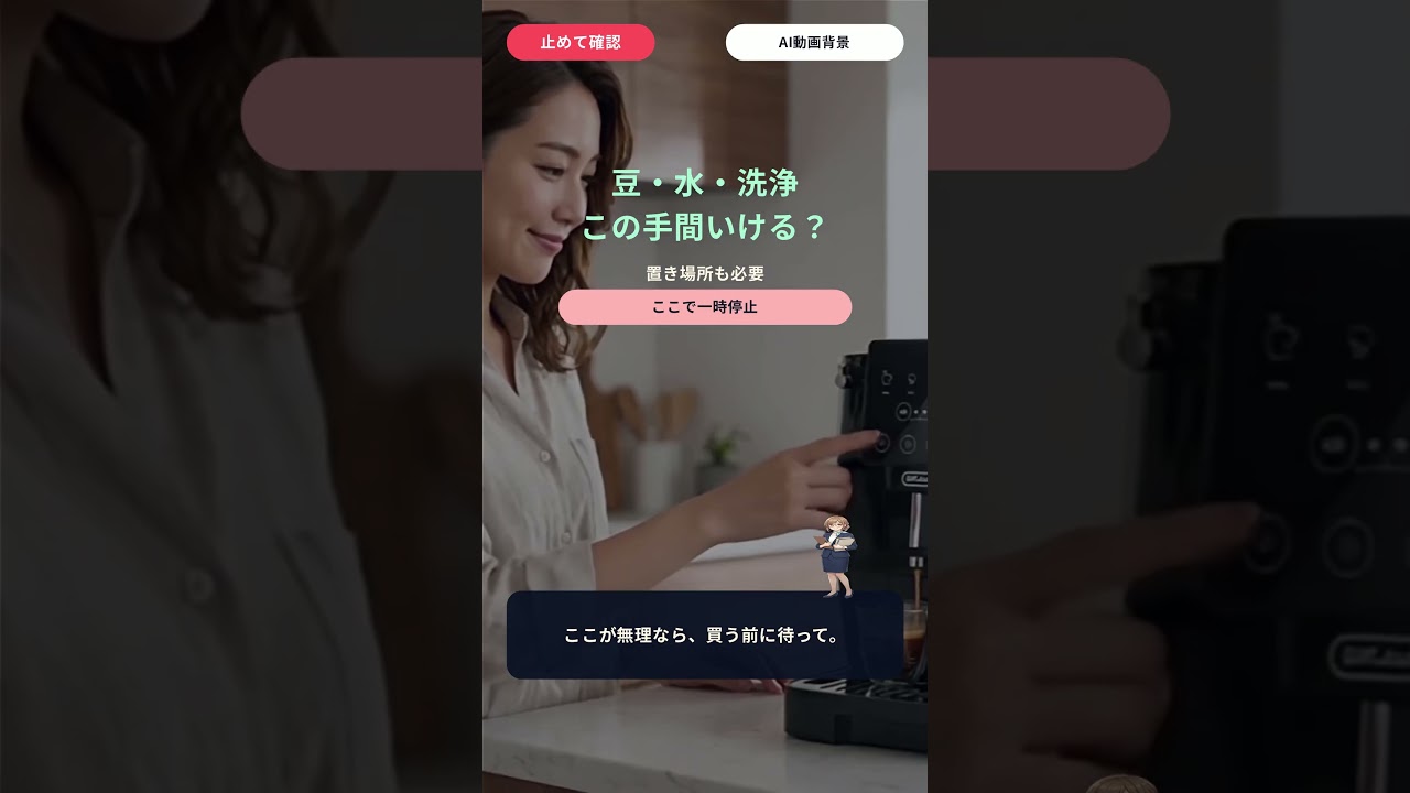 10万円のコーヒーマシン、毎朝飲まない人は後悔します #Shorts