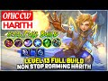 Level 13 Full Build , Non Stop Roaming Harith [ ONIC CW Harith ] Mobile Legends