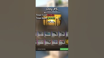 Day 6 of Opening A CSGO Case Until GOLD! #shorts #csgocaseopening #csgo #opening #counterstrike