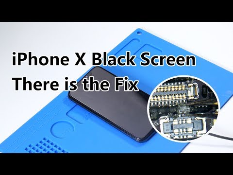 How to Repair iPhone X No Display/Black Screen Problem  Motherboard Repair