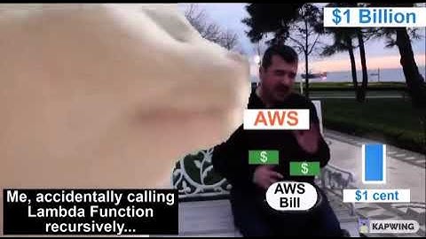 me accidentally calling lambda function recursively