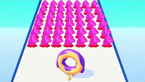 HOT DONUT 3D ALL LEVELS GAMEPLAY NEW UPDATE IOS, ANDROID GAMEPLAY WALKTHROUGH PART 10