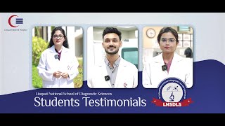 Students' Testimonial of Liaquat National School of Diagnostic Sciences