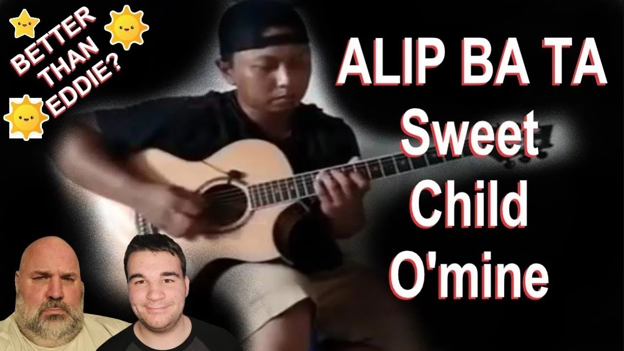 BETTER THAN EDDIE VAN HALEN  Alip Ba Ta   Sweet Child O'Mine REACTION FIRST TIME HEARING
