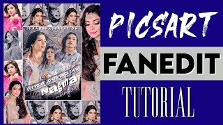 PicsArt editing tutorial for fanpage || unique fanedit tutorial || complex edit tutorial