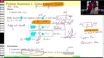 MAE509 (LMIs in Control): Lecture 15, part D - Optimization Problems in Nonlinear Systems