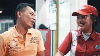 Happy Asmara Jadi Operator SPBU Pertamina
