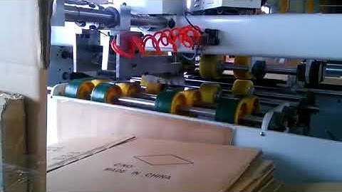 double servo semi-automatic stitching machine