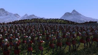 1,000 archers and 1,000 footmans vs 1,500 cavalry