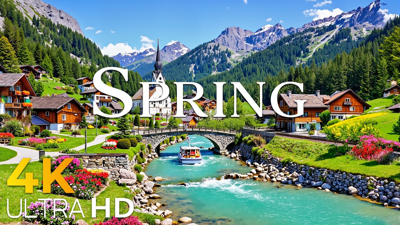 Zermatt In Spring Switzerland Spring Bloom 🌼 Alpine Flowers & Peaceful Mountain Views ...