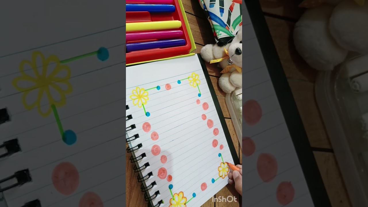 border design for school project |The Creative corners 