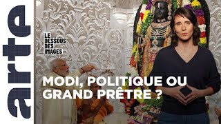 Inde Modi Inaugure Sa Campagne Électorale Dans Un Temple Hindou - Le Dessous Des Images - Arte