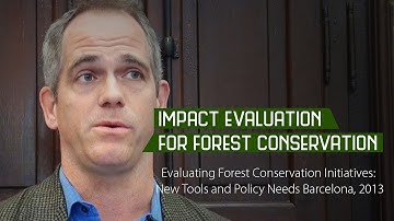 Impact evaluation for forest conservation