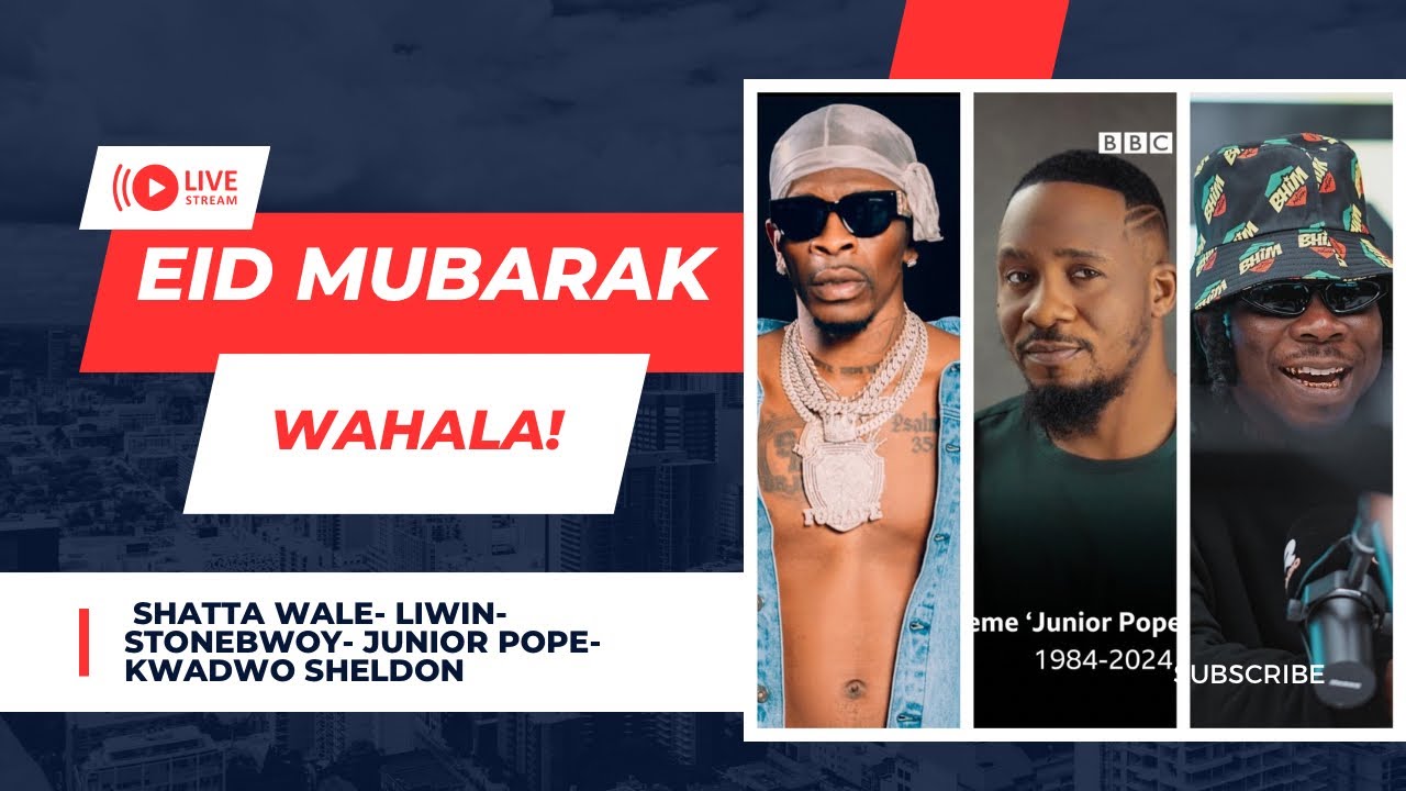 Shatta Wale and Stonebwoy on Sallafest Stage. Junior Pope Bizarre ...