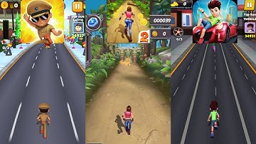 Little Singham 🆚 Endless Run: Jungle Escape 2 🆚 Kicko & Super Speedo New Update