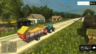 Farming Simulator 15. с. Марково. Колхоз &quot;Мичурина&quot; 1 серия. (Начало)