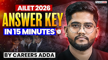 AILET 2026 Answer Key | AILET 2026 Answer Key in 15 Minutes| Section-Wise Answer Key