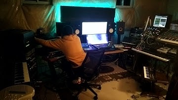 Big Jam with 12 Synths, Omnichord, and Akai MPC X (20)