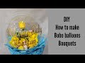 bobo balloon || flower in balloon || money in balloon | how to make balloon w/ flowers money inside