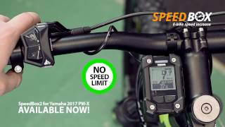 Speedbox 2 per Yamaha PW-X dal 2017 al 2018 Pedelec TUNING Ebike tuning chip 