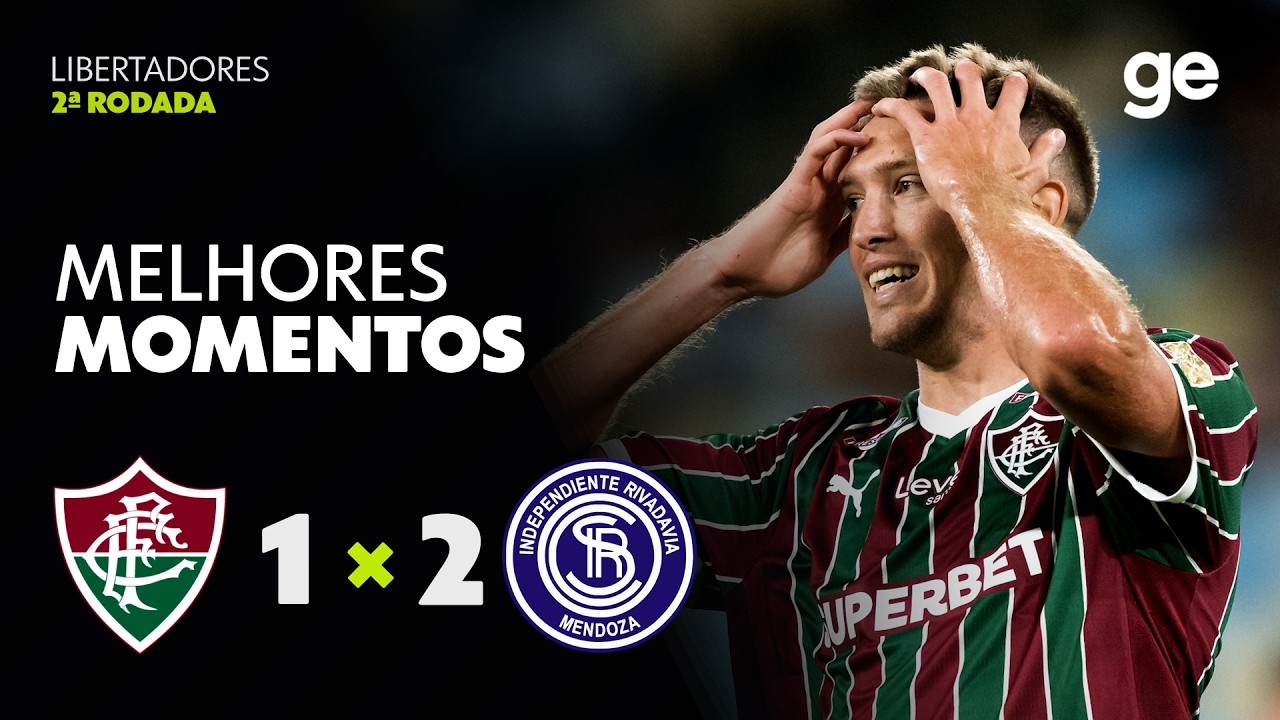 FLUMINENSE 1 X 2 INDEPENDIENTE RIVADAVIA | MELHORES MOMENTOS| CONMEBOL LIBERTADORES 2026 | ge.globo