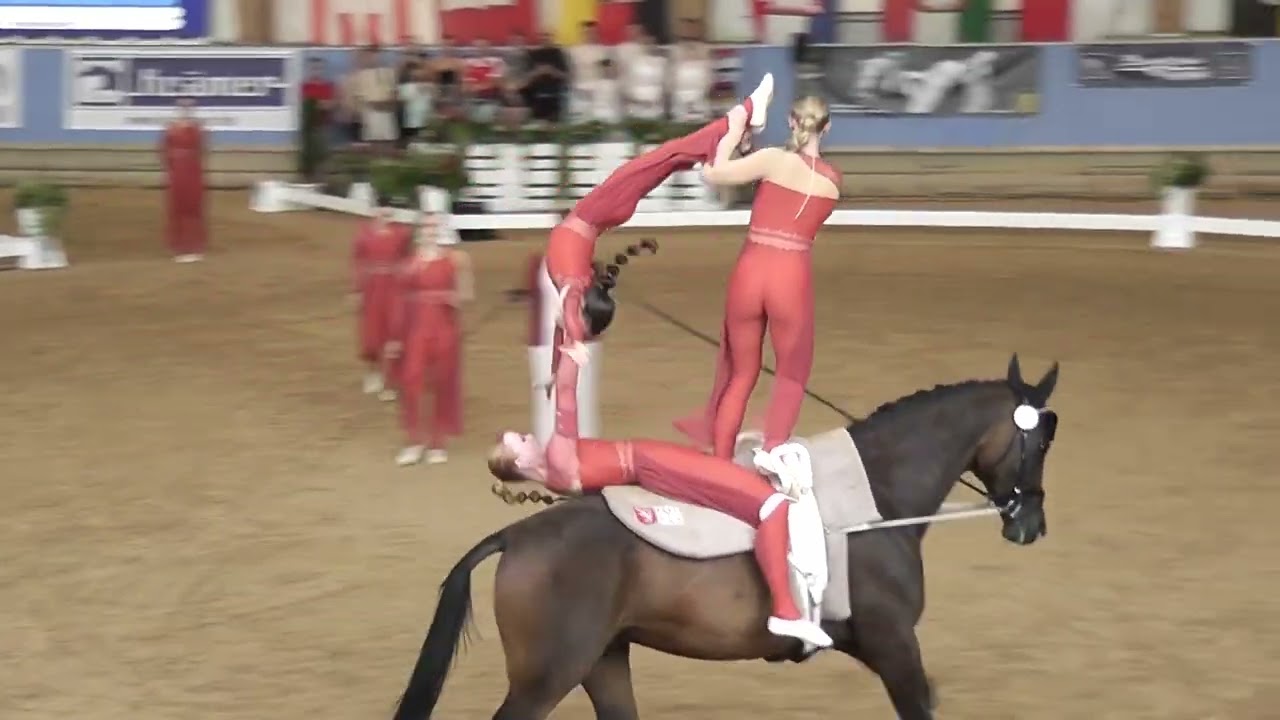 Deutsche Meisterschaft München 2025 - Gruppenvoltigieren - RV Rhede 1