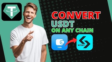 How To Convert USDT on Any Chain To TON on Bitget Wallet