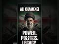 #AliKhamenei#IranPolitics#MiddleEastHistory#Geopolitics#TheRationalStoryteller