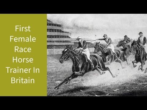 The First Female Race Horse Trainer In Britain | Historical Horses ...