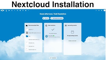 Nextcloud Install