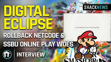 Digital Eclipse On Rollback Netcode & SSBU Online Play Woes