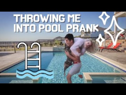 throwing me in the pool fully clothed (p r a n k)