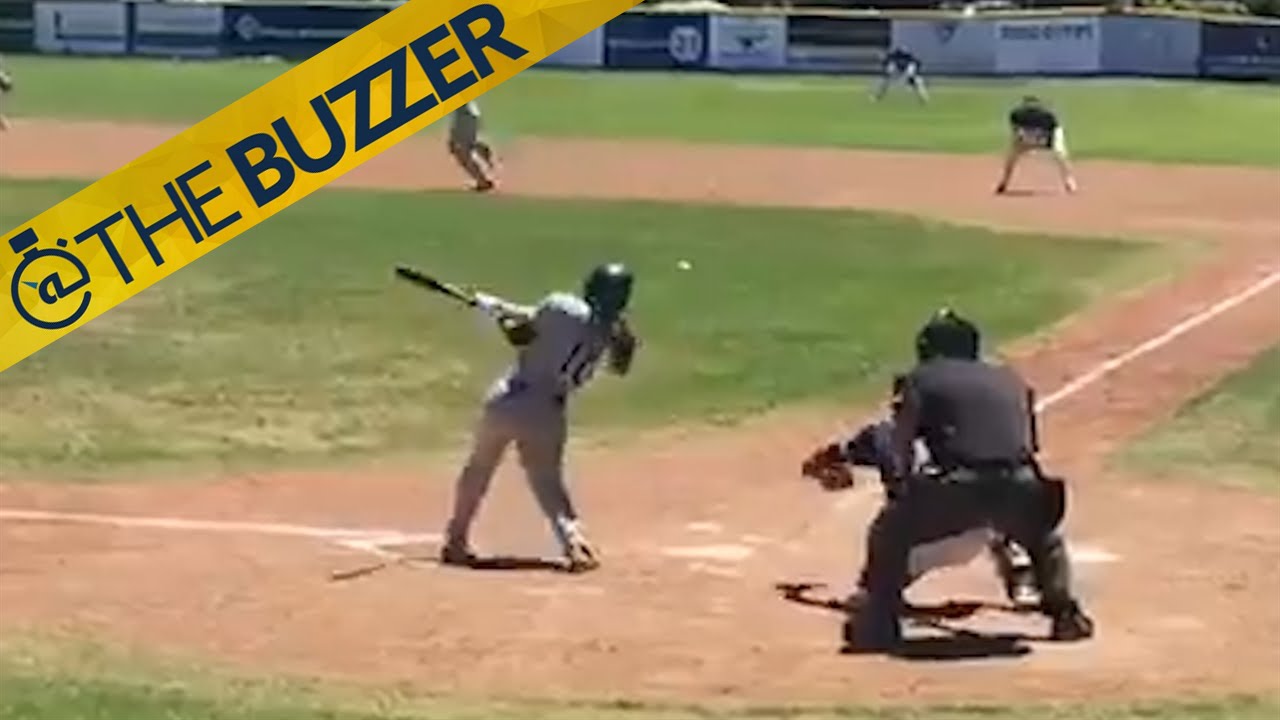 Female Baseball Player Gets Her First Hit In Men S Independent Female Baseball Player Gets Her First Hit In Men S Independent League Has Great Reaction