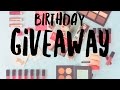 Huge Birthday Giveaway - Epic hair &amp; beauty prizes to win!