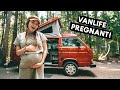 VAN LIFE Road Trip at 33 Weeks PREGNANT| Westfalia Kootenay Camping