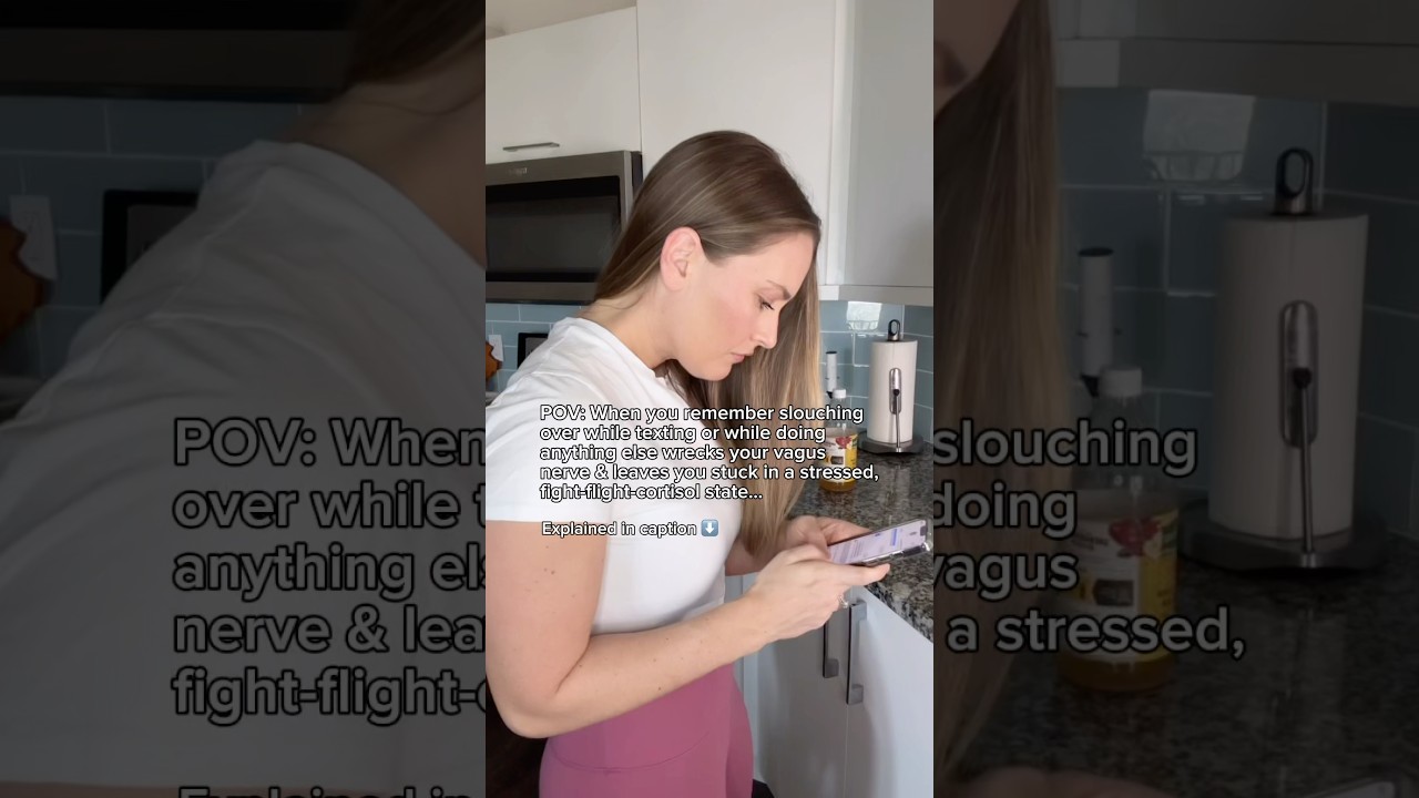 Sign you might need to rest 😳 Vagal Tone Somatic Exercises Workout Vagus Nerve Reset