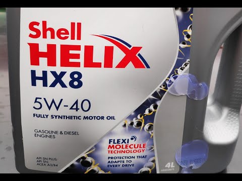 Тест моторного масла Shell Helix HX8 5w40, SN+. Тест моторного масла Shell Helix HX8 5w40, SN+.