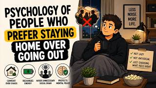 Psychology of People Who Prefer Staying Home Over Going Out