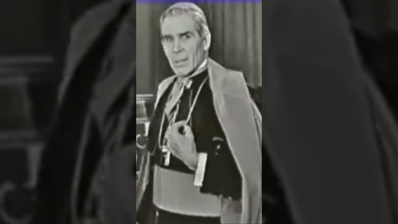 🕊 «Разница между знанием и мудростью» — епископ Фултон Шин