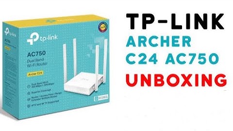 UNBOXING TP-LINK ARCHER C24 AC750 DUAL BAND WIFI ROUTER |UNBOXING|#tplink #router #dualbandrouter