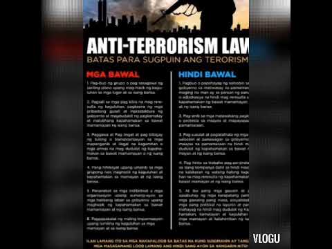 anti terror law opinion essay brainly